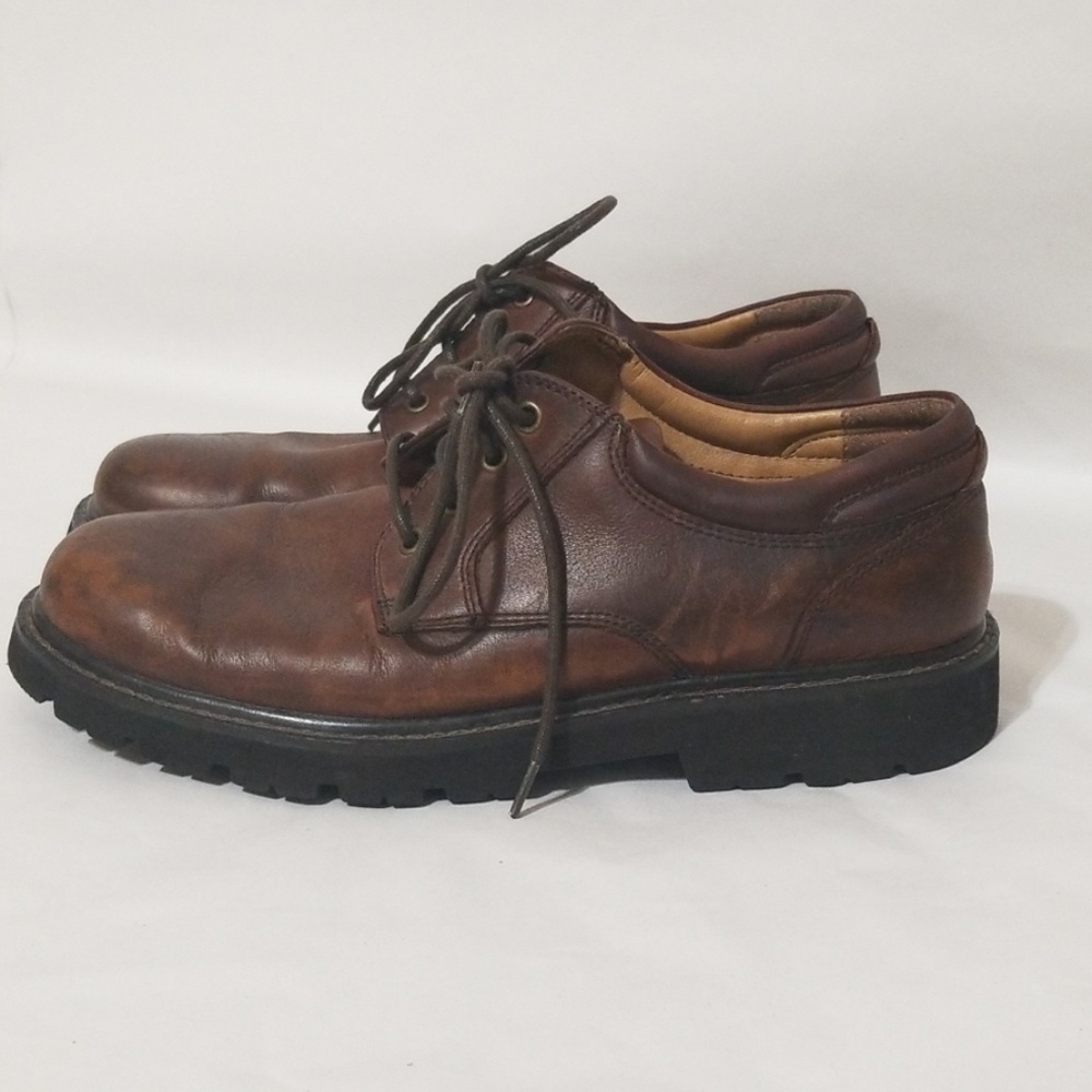 DOCKERS Waterproof Casual Work Oxfords Leather